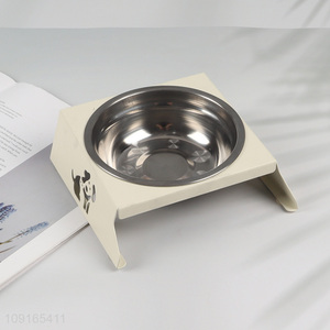 High Quality Elevated Dog Bowl Stainless Steel Raised Dog Bowl