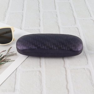 Factory supply pu leather glasses box glasses case for sale