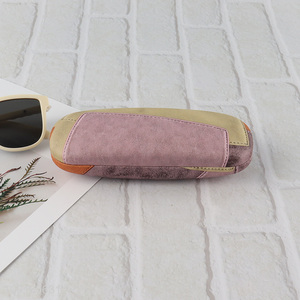 Top sale pu leather glasses box glasses case sunglasses case