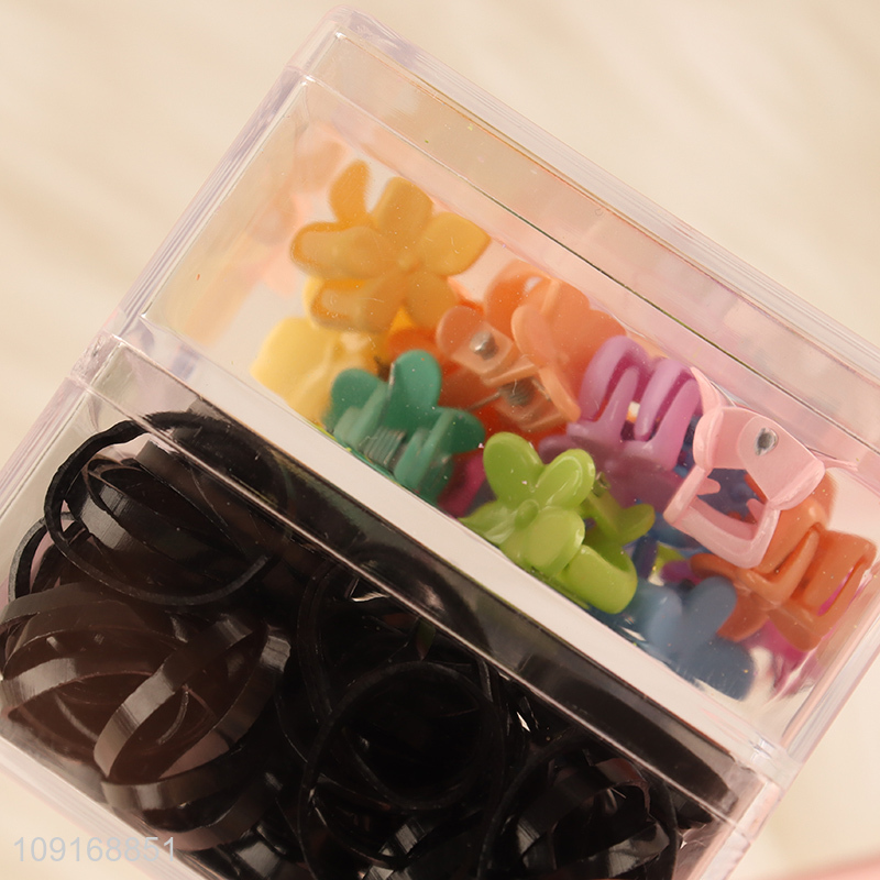 Low price girls hair band hiar accessories hair clips set for girls