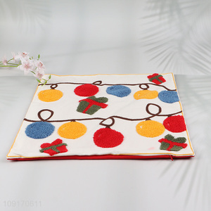 Factory Price Embroidered <em>Pillow</em> Covers Cushion Cases Comfy Cotton <em>Pillow</em> Covers