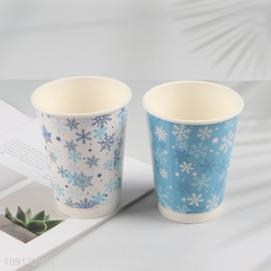 Factory Price <em>Disposable</em> Paper <em>Cups</em> <em>Disposable</em> Christmas Party Coffee <em>Cups</em>