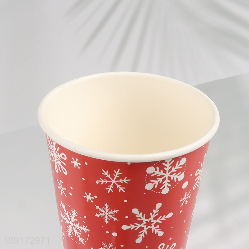 New Arrival Disposable Paper Cups Disposable Christmas Party Paper Cups