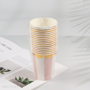 New Product 15 Pieces <em>Disposable</em> Paper <em>Cups</em> Hot Cold Beverages <em>Cups</em>