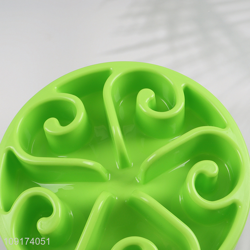 New Product Dog Slow Feeder Food Bowl Pet Anti-Choking Dog Supplies