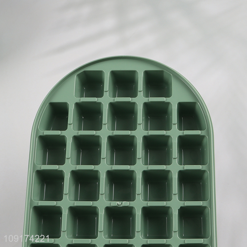 Hot Selling Freezer Ice Cube Tray with with Lid, Ice Scoop & Ice Bin