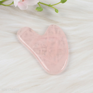 Good Quality Natural Rose Quartz Gua Sha Facial Tools Guasha Tools