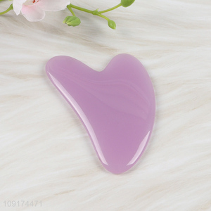 Hot Selling Natural Resin Facial Tools Guasha Tools for Face and Eyes