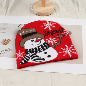 Hot Selling Beanie Hat Winter Christmas Beanie Knit Hat for Women Men