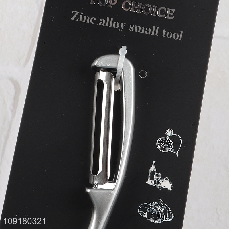 China Imports Stainless Steel Vegetable Fruit Peeler with Comfort Grip