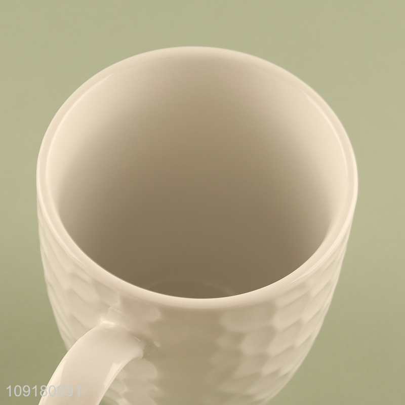 Factory direct sale ceramic water cup drinking cup with handle