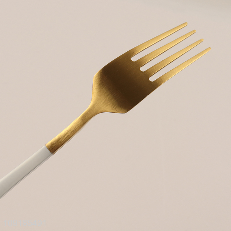 Hot selling 6pcs home restaurant stainless steel dinnerware fork set