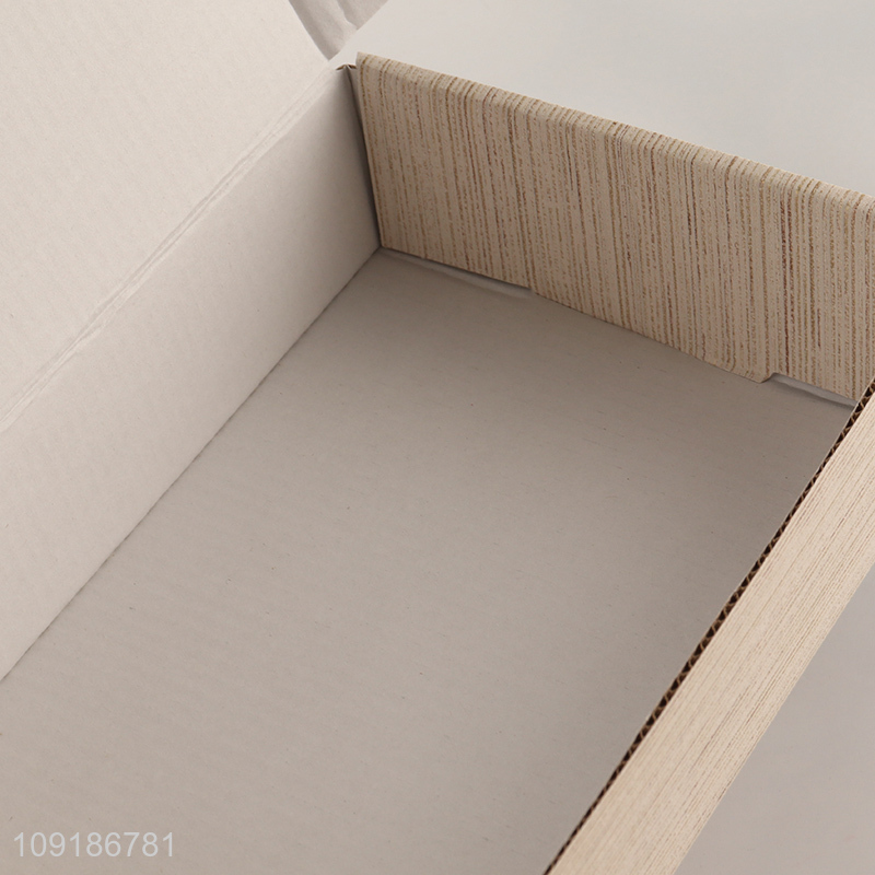 High Quality 2PCS Custom Logo Corrugated Shipping Box Corrugated Cardboard Box Set