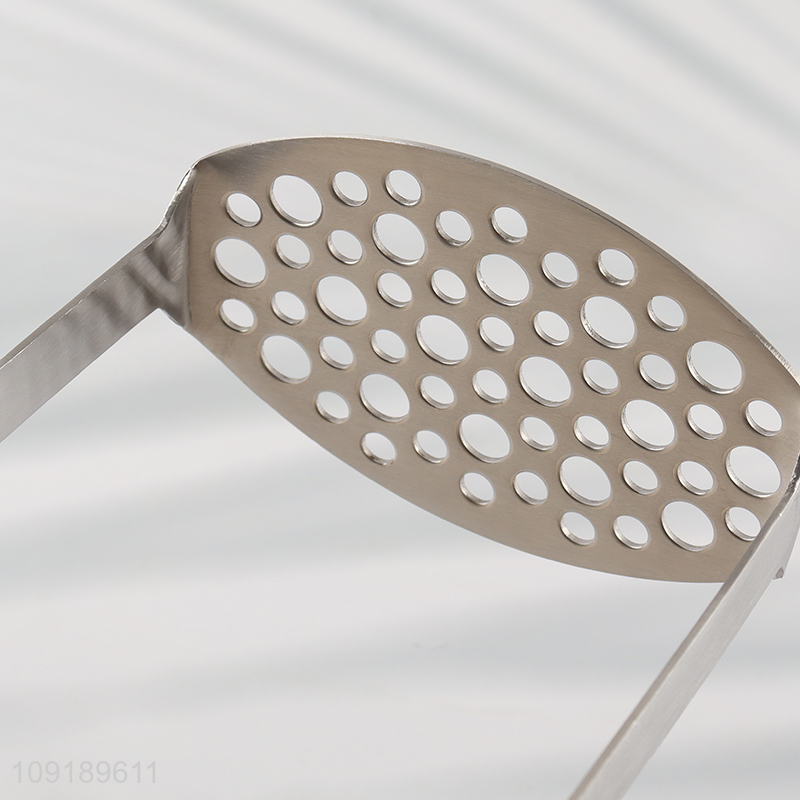 Factory Supply Heavy Duty Stainless Steel Potato Masher Kitchen Gadgets