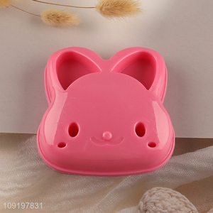 Good Quality Rabbit Shaped Sandwich Cutter Plastic Bread Maker