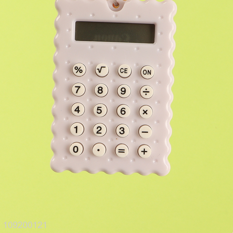 Yiwu market portable multicolor electronic calculator for school students