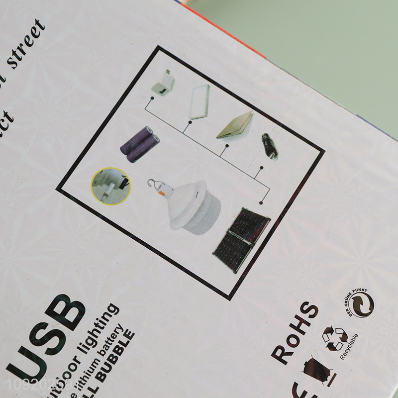 Online Wholesale DC 5V 50W Usb Rechargeable Led Emergency Lamp Energy Saving Camping Light