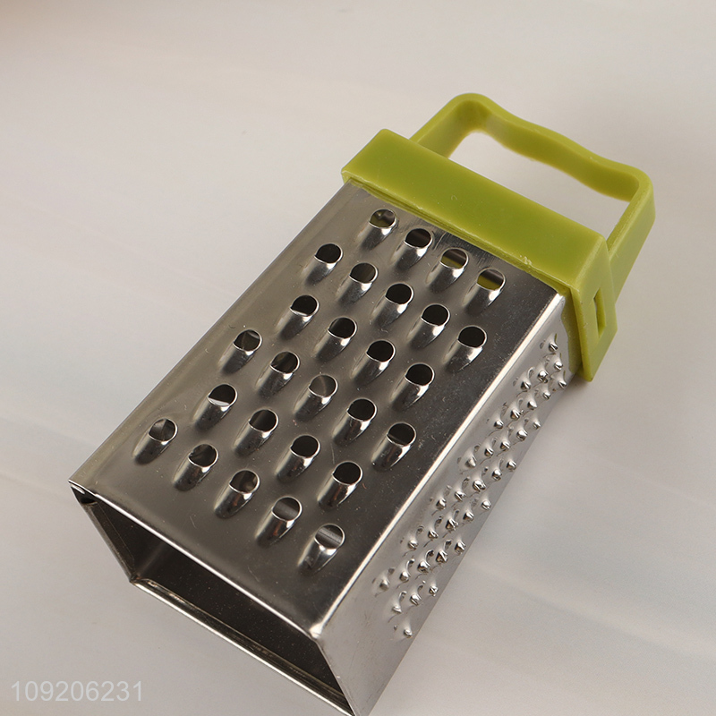 Good Quality Multi-Function 4-Sided Stainless Steel Box Grater for Kitchen