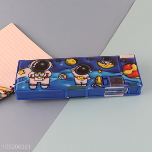 Hot Selling Cute <em>Pencil</em> Case Plastic <em>Pencil</em> Box for Student School