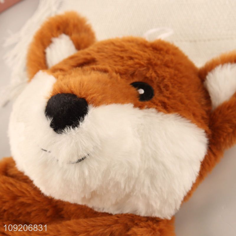 Factory Price Cute Animal Shaped Hot Water Bottle Cover Wholesale