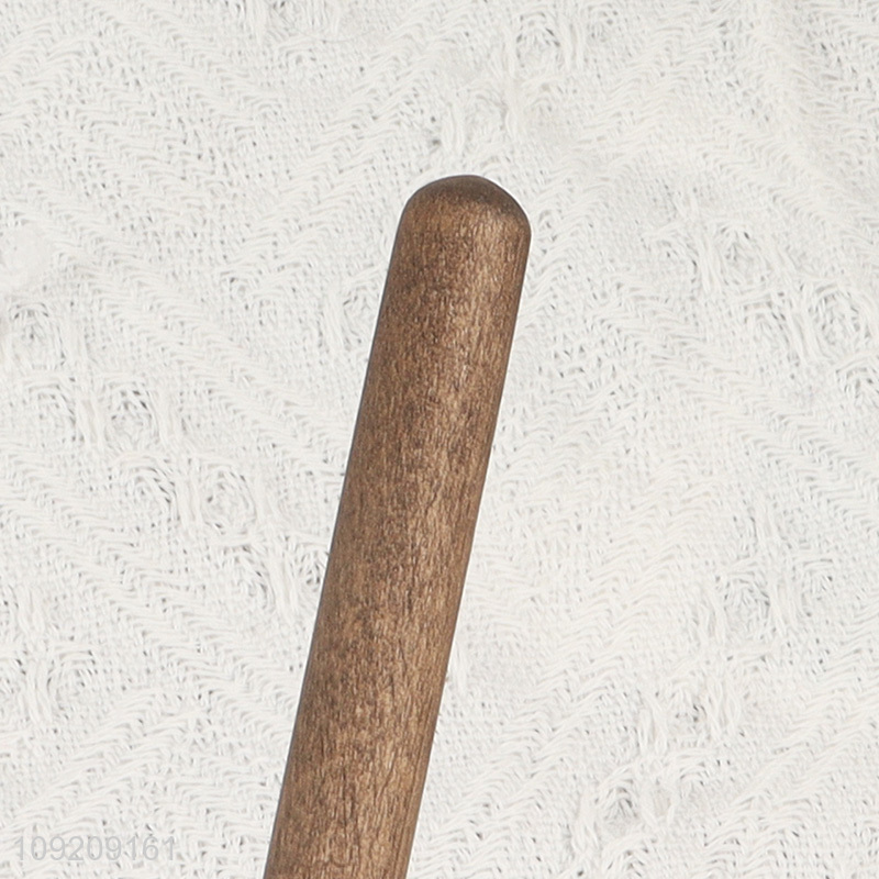 Online wholesale professional pet grooming tool pet hair comb with wooden handle