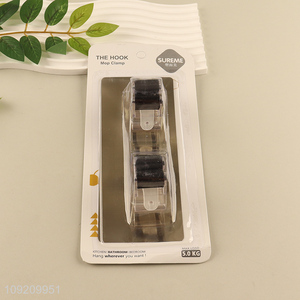 New Arrival 2 Slots Wall Mounted <em>Mop</em> Holders Adhesive <em>Mop</em> Broom Holders
