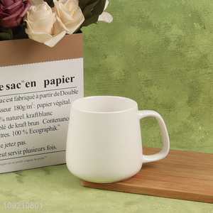 Top quality 400ml <em>ceramic</em> water <em>cup</em> coffee <em>cup</em> drinking <em>cup</em> for sale