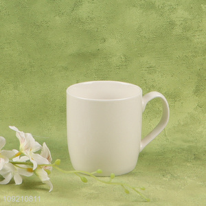 China wholesale 350ml <em>ceramic</em> water <em>cup</em> coffee <em>cup</em> with handle