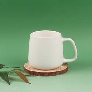 Factory supply <em>ceramic</em> 400ml water <em>cup</em> coffee <em>cup</em> water mug for sale