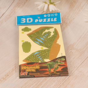 New arrival dinosaur series kids 3d <em>puzzle</em> toys jigsaw toys