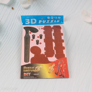Best selling children musical instrument 3d <em>puzzle</em> toys jigsaw toys