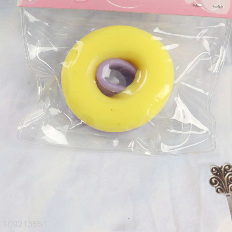 New arrival donut shape tpr squeeze toys decompression toys for sale