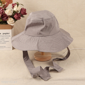 High Quality Unisex Wide Brim Bucket Hat Summer Fisherman Hat