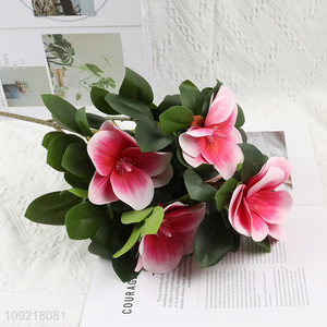 High Quality 5 Heads <em>Artificial</em> <em>Flower</em> Fake <em>Flower</em> for Home Office Decor