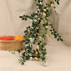 New Arrival Hanging <em>Artificial</em> <em>Flower</em> Vine Fake Hanging <em>Flower</em> Garland