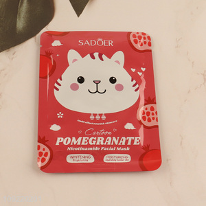 Low price adult pomegranate nicotinamide hyalurtonic acid  whitening moisturizing hyalurtonic acid