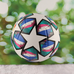 Yiwu market multicolor elastic #5 training match <em>football</em> <em>soccer</em>
