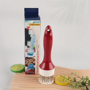 Hot Sale Kitchen Gadget 21 Stainless Steel Sharp Needle Blade Tenderizer Manual Meat Tenderizer