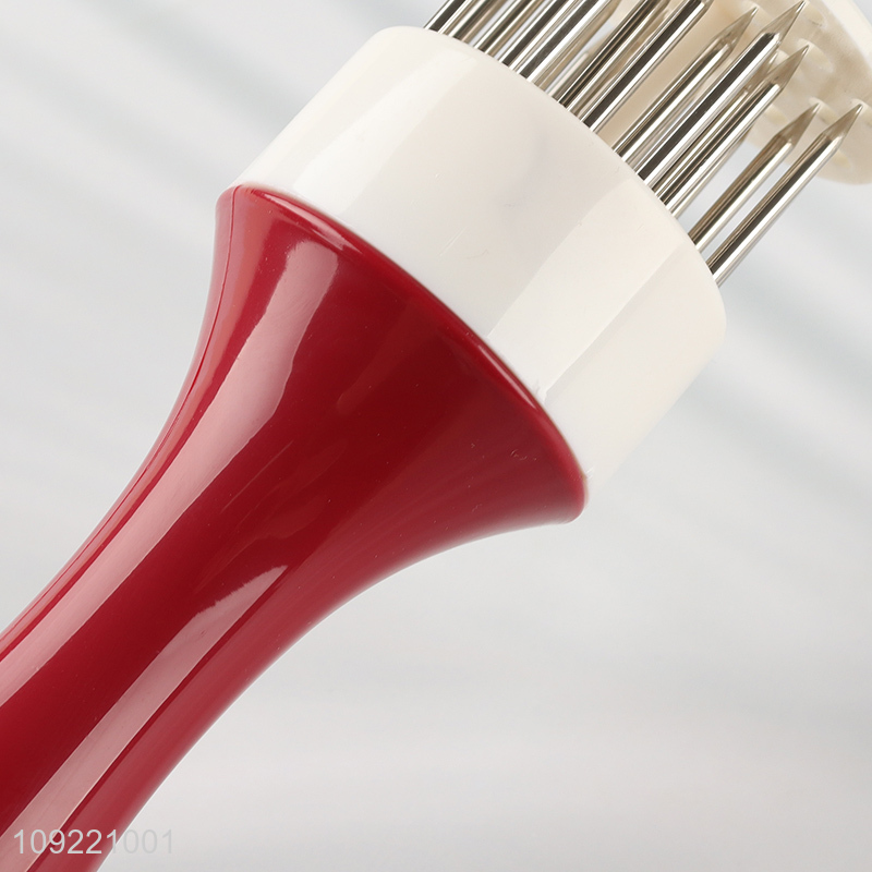 Hot Sale Kitchen Gadget 21 Stainless Steel Sharp Needle Blade Tenderizer Manual Meat Tenderizer