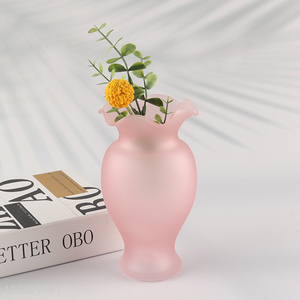 Good selling tabletop decor home glass <em>flower</em> <em>vase</em> hydroponic <em>vase</em>
