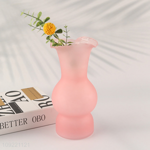 Top quality modern style glass <em>flower</em> <em>vase</em> hydroponic <em>vase</em> for decoration