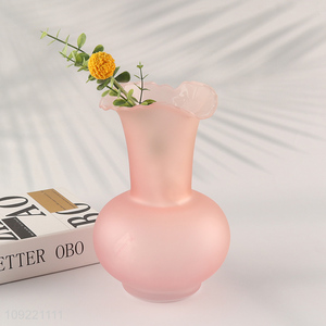 Popular products shelves decor home glass <em>flower</em> <em>vase</em> hydroponic <em>vase</em>