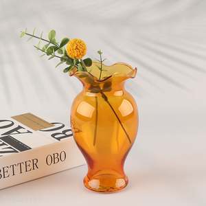Good price home decor glass <em>flower</em> <em>vase</em> hydroponic <em>vase</em> for sale