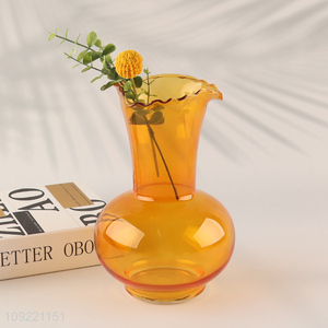 Top products glass tabletop decor <em>flower</em> <em>vase</em> hydroponic <em>vase</em> for sale