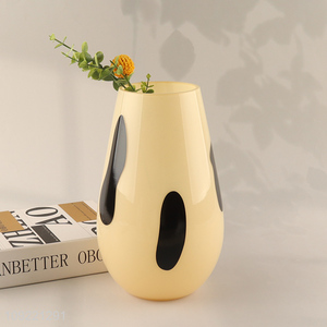 Popular products home decor glass <em>flower</em> <em>vase</em> hydroponic <em>vase</em> for living room