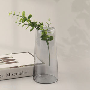 Good quality modern style home decor glass <em>flower</em> <em>vase</em> hydroponic <em>vase</em>