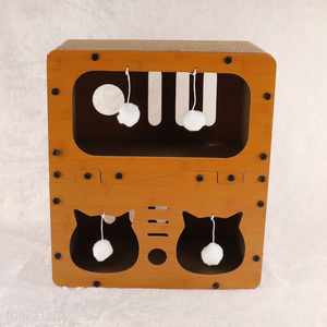 Hot Selling Interactive Nest Cat Tree Scratcher Corrugated Paper Bed