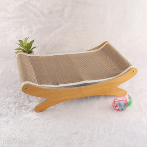 Factory supply durable indoor cat <em>bed</em> cat scratching board <em>pet</em> supplies
