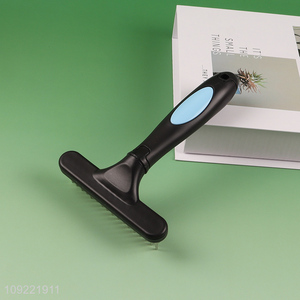 China Supplier <em>Pet</em> Dematting Comb <em>Pet</em> <em>Dog</em> Cat Grooming Tools