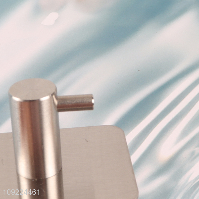 Hot Selling Adhesive Hooks Stainless Steel Hanger for Hanging Coat